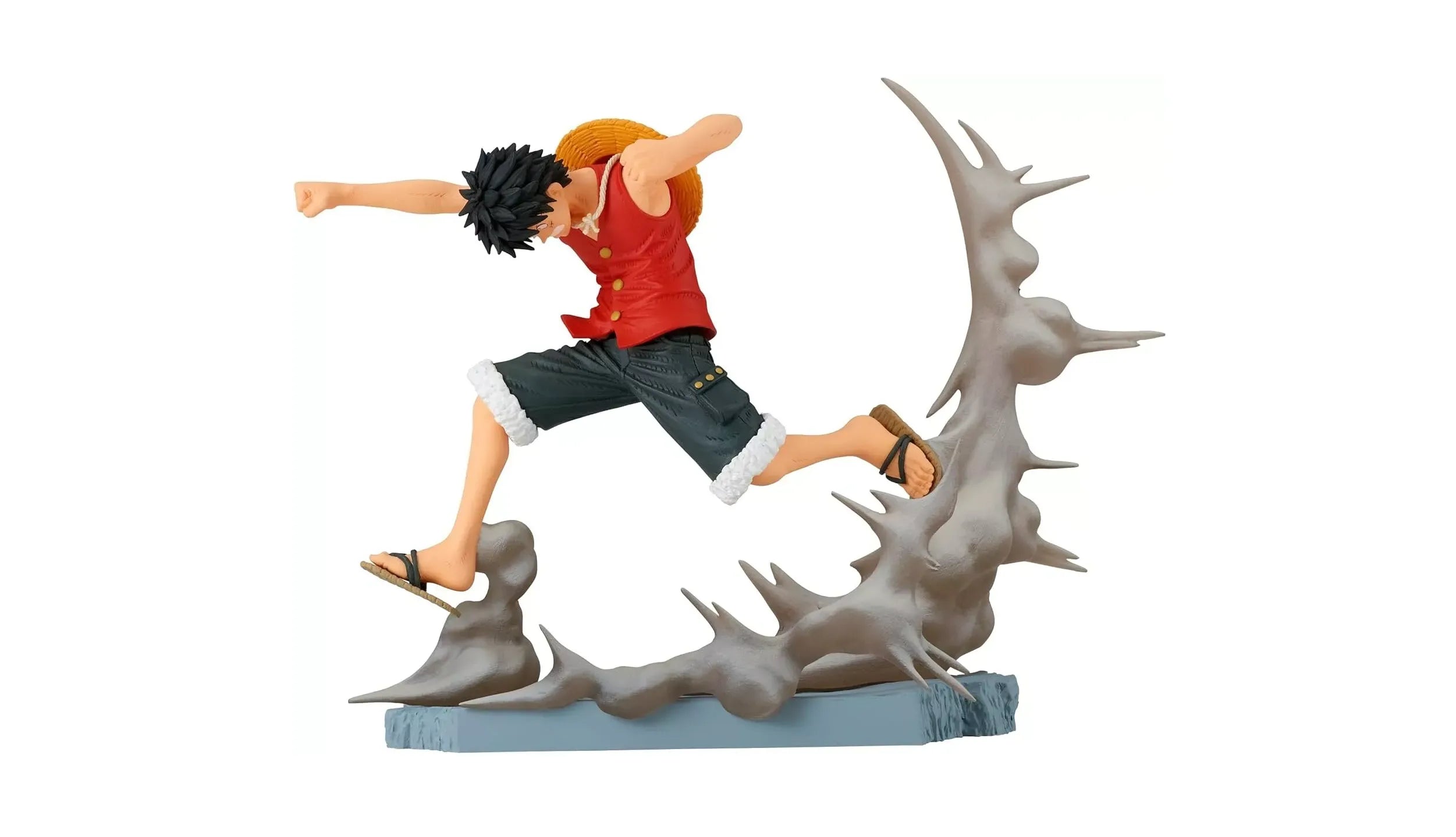 Banpresto One Piece Monkey D. Luffy vs. Rob Lucci Figur – packendes Duell der Legenden.